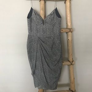 Zimmermann draped cocktail dress